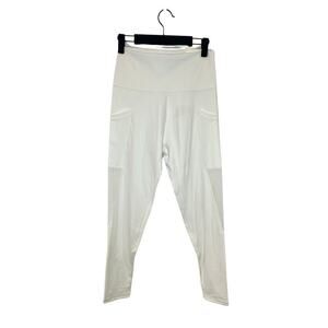 Offline by Aerie Goals 7/8 High-Rise Leggings – White 🤍 NWT Size Large